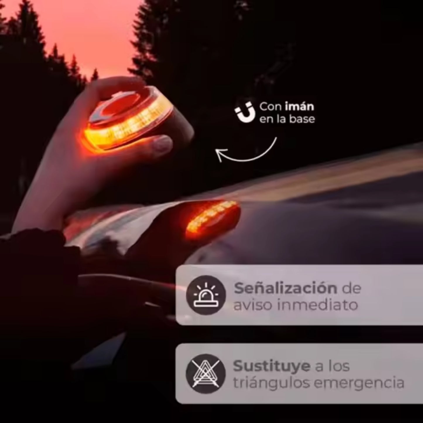 BalizaPRO Homologada 2ª generación Conectada con la DGT 3.0